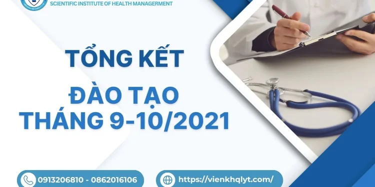 Tổng kết đào tạo tháng 9-10/2021